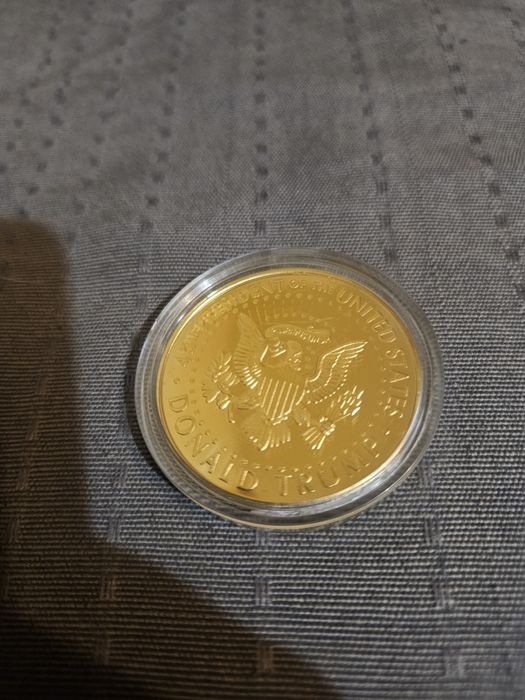 Nowy upominek medalion Donald Trump Make America Great Again MAGA 45-4