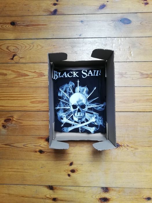 Koszulka black sails piraci XL żeglarska