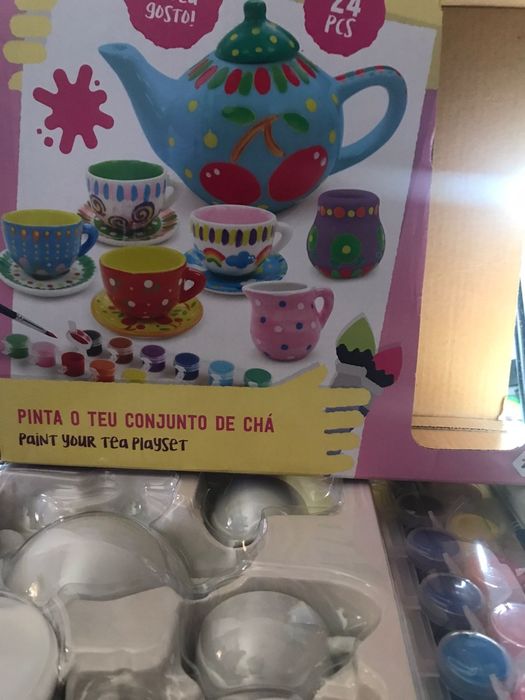 Brinquedo para pintar de cerâmica