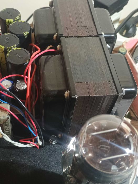 Ламповий підсилювач однотактний на 6Н5С, широкосмугова акустична сист.