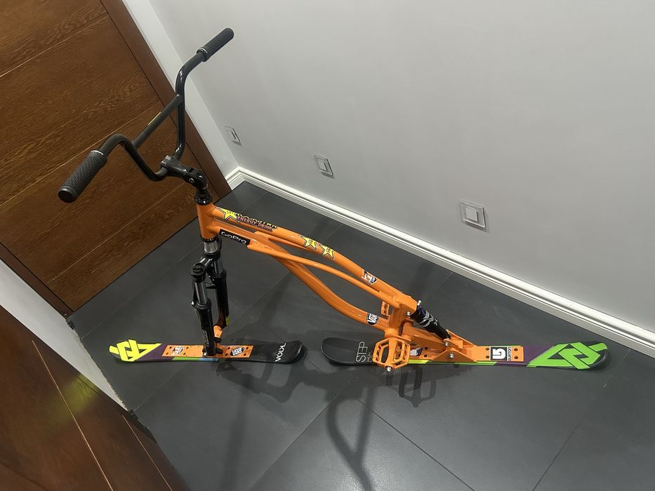 snowscoot snowbike alu rama