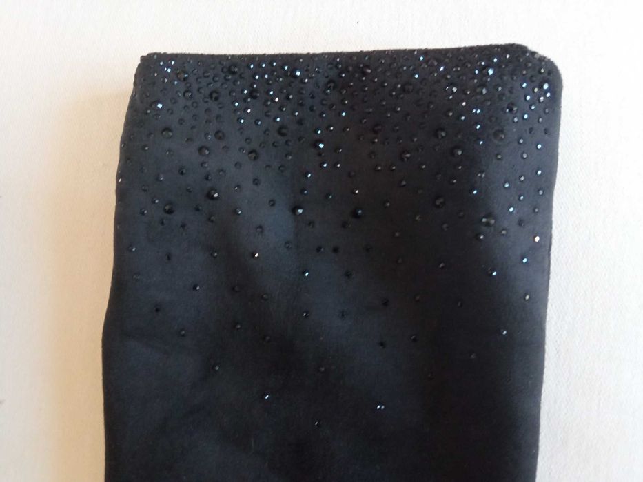 Botas de cano alto de senhora em camurça 37, nunca usadas!