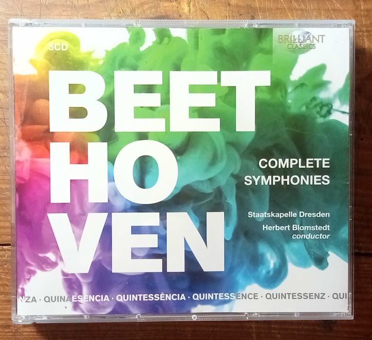 Beethoven - Symphonies - Blomstedt, Staatskapelle Dresden (5CD)