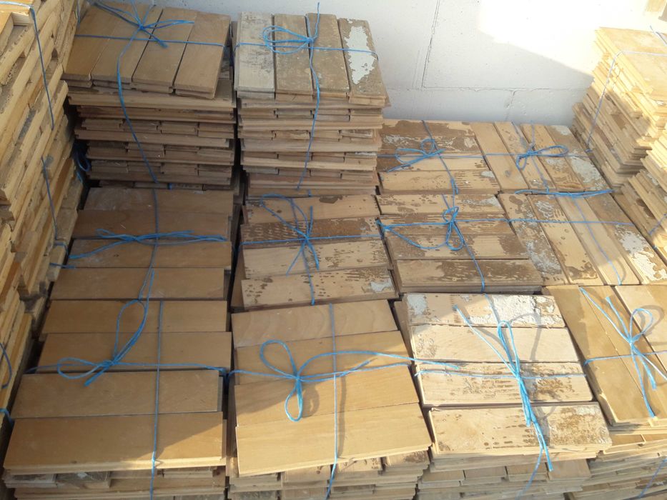 Parkiet bukowy z demontażu 20zł/m.kw. Zostało około 13 m.kw.