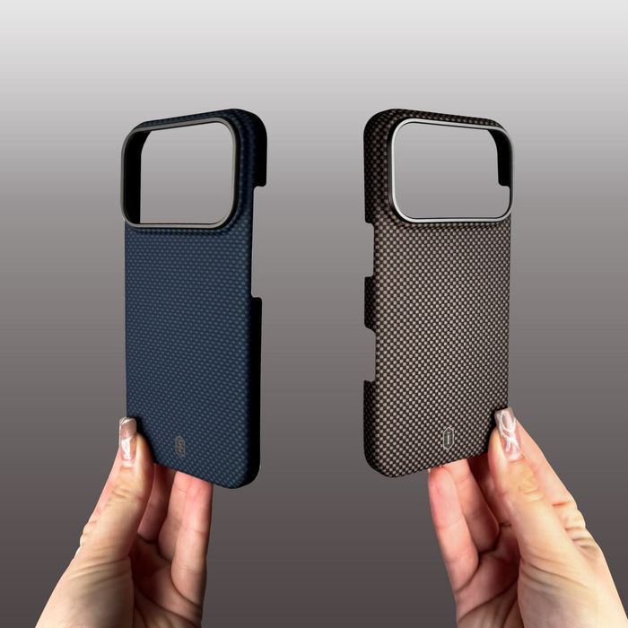 Чехол Wiwu Aramid Magsafe на iPhone 17 Pro Air карбоновый