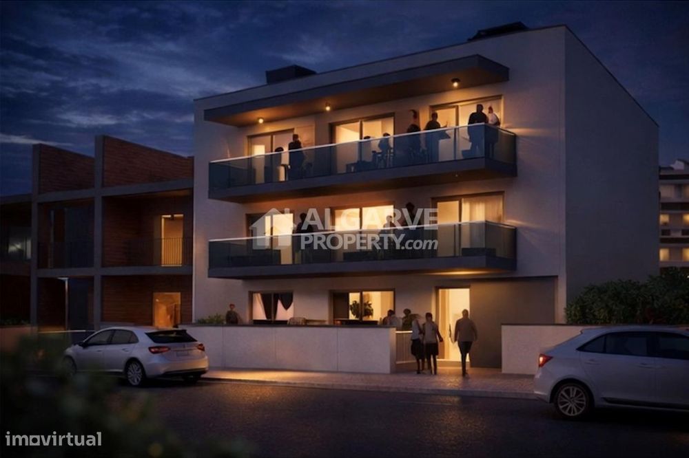 T1 com acabamentos de Luxo em Quarteira em Fases Finais de Construção — Quarteira, Faro