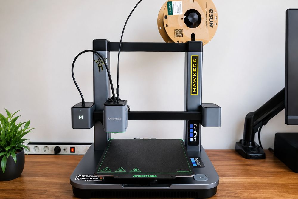 Impressora 3D Ankermake m5c pouco uso