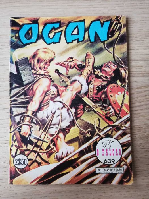 O Falcão, publicação semanal - Ogan Abutres do Mar, n.º 639