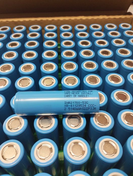 21700 Акумулятори Samsung 53G 5300mah 13mOm