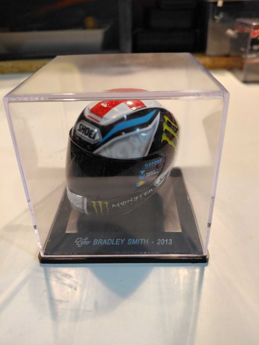 Capacetes Miniatura escala 1:5 MotoGP Bradley Smith 2013