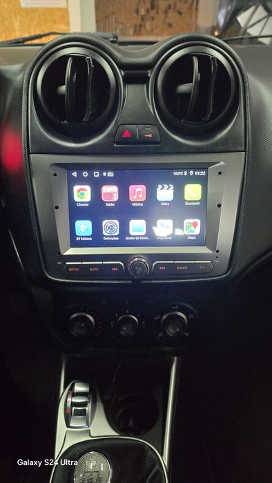 Rádio Android 14 com GPS Alfa Romeo Mito (Artigo Novo)