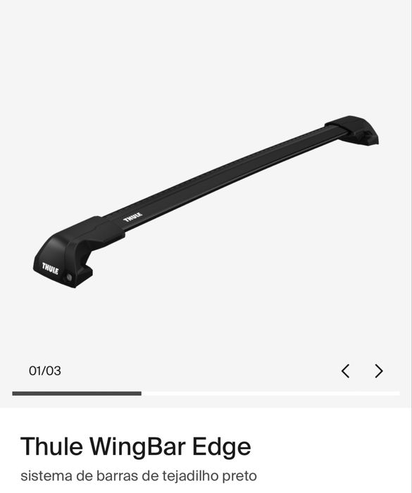 Barras Tejadilho Thule Wingbar Edge Ford Focus SW