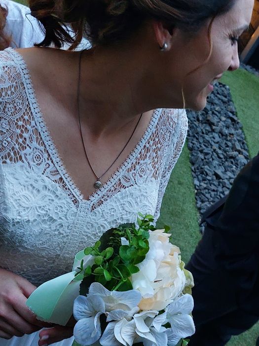 Vestido de noiva usado uma vez