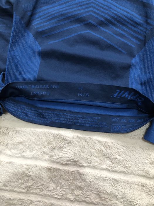 NIKE CRIVIT (S/M) термобелье мужское лонгслив кофта верх синяя терморе