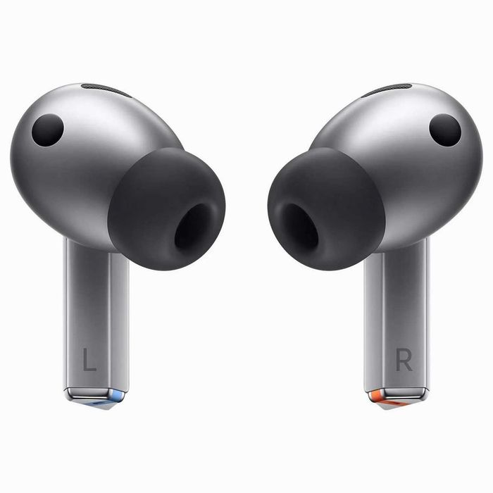 Oryginalne słuchawki dokanałowe Samsung Buds3 Pro ANC Srebrne