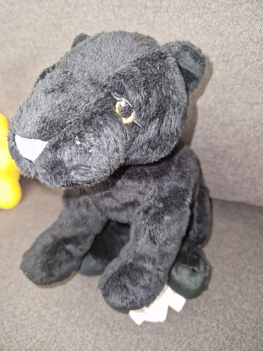 Czarna pantera IKEA Mjukhet maskotka 20x28cm młoda panterka