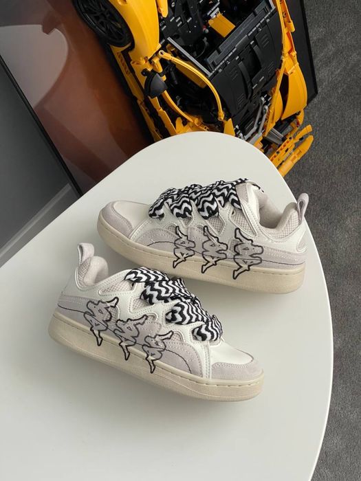 [36-45] Кросівки Kappa Fatty кроссовки каппа снікерси чорні сірі