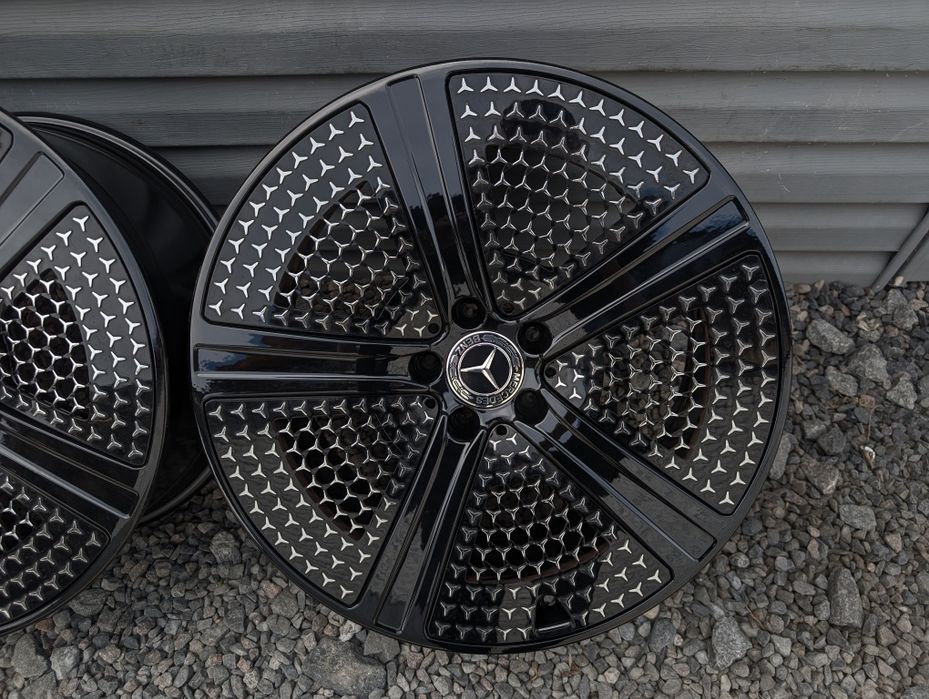 Комплект титанових дисків Mercedes 5/112 R20 5*112 20 ET50 EQE
