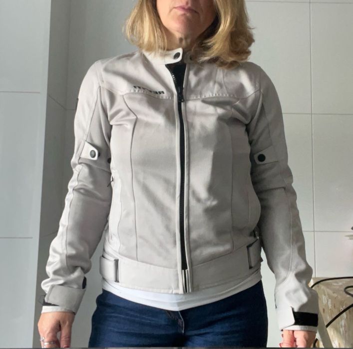 Casaco Motard REV’IT Mulher Tamanho 38 com Proteções (Como Novo)