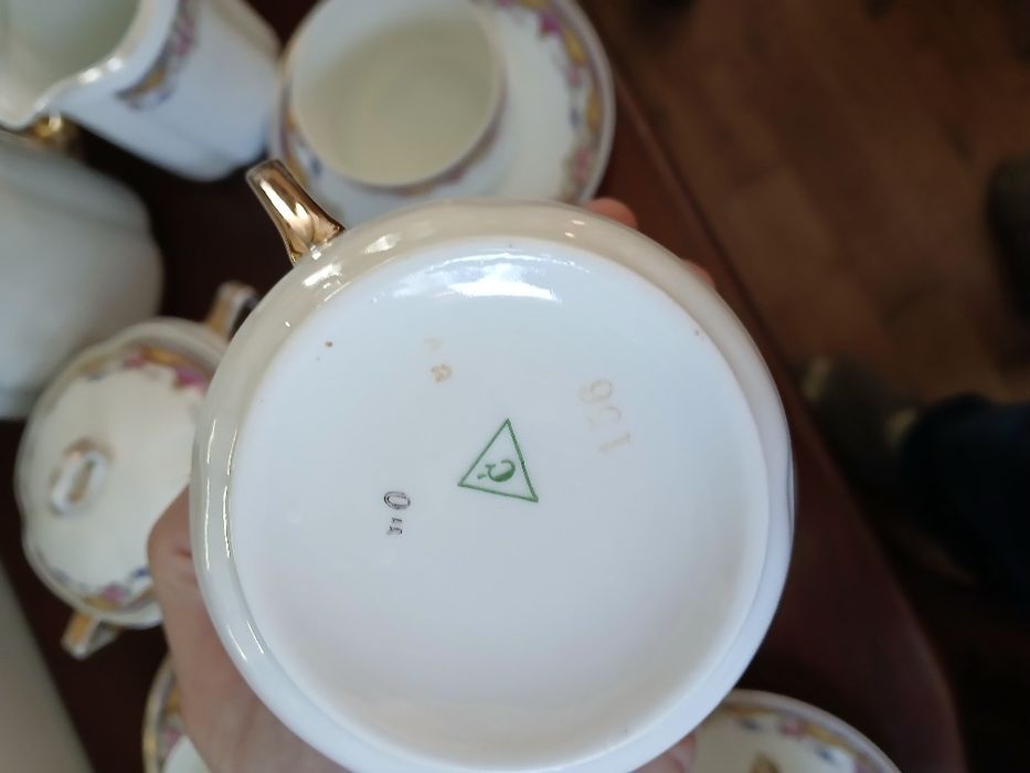 Ćmielów przedwojenne Gniezno serwis dla 5 osób