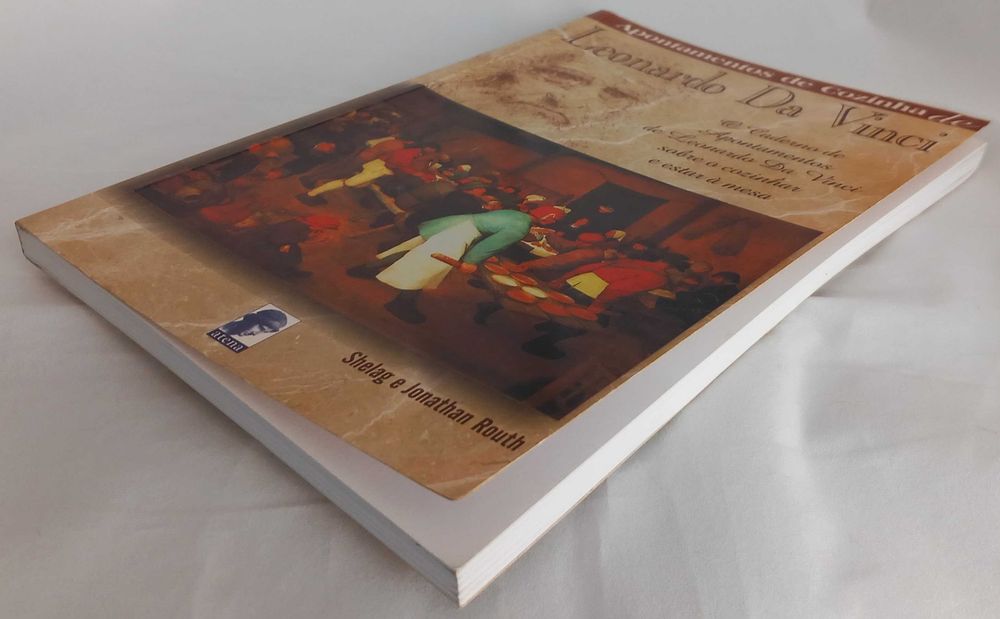 Livro Apontamentos de Cozinha de Leonardo Da Vinci, recolha de Shelagh Routh e Jonathan Routh [Portes Incluídos]