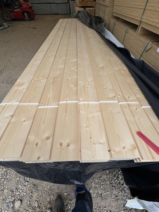 Deska boazeryjna,elewacyjna obiciowa 14/121 mm,świerkowa