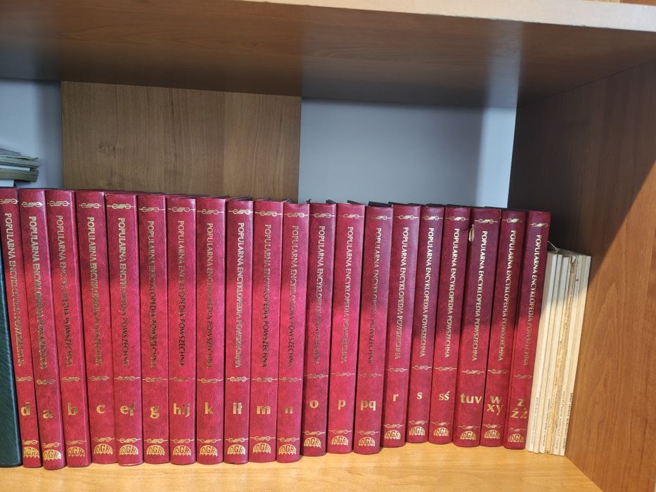 Encyklopedia powszechna w oprawie złote jak nowa