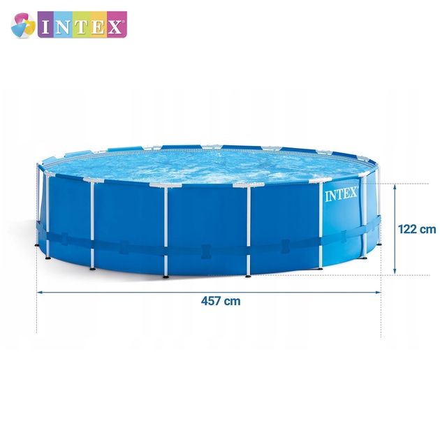 Каркасний садовий басейн 12в1 457x122 INTEX 28242NP