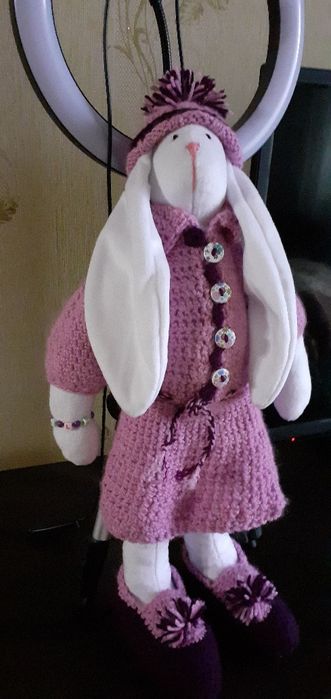 Продам зайца ручной работы в стиле тильда.