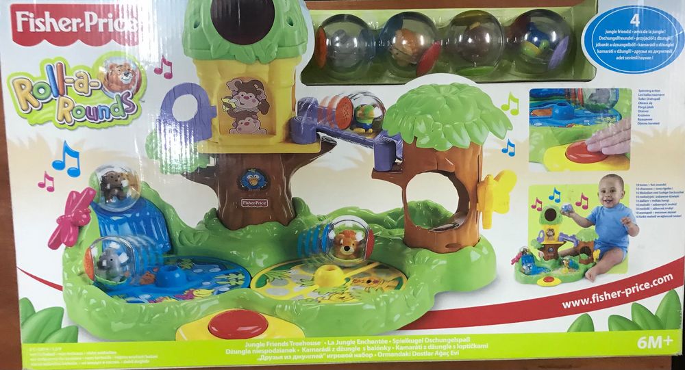 Fisher-Price Roll-a Rounds Nowe! Vintage