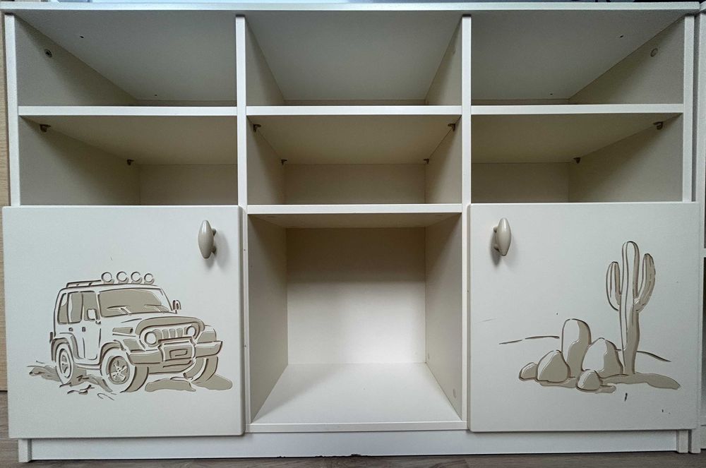 Meble dziecięce MEBLIK z serii DAKAR - zestaw