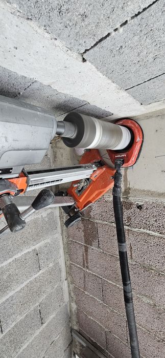 Carotes em betão armado