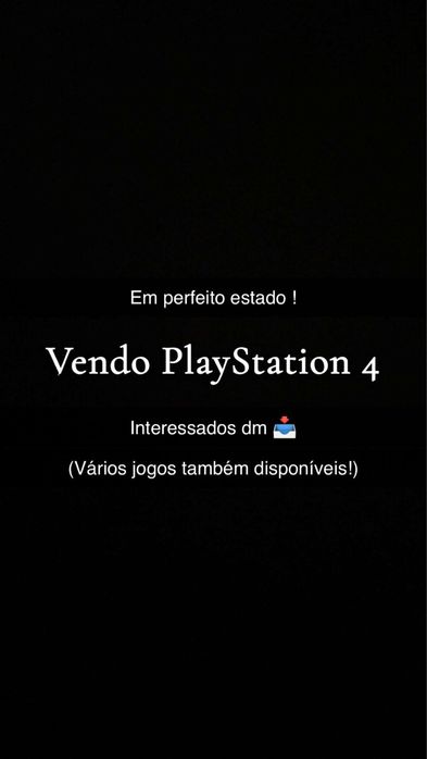 Vendo PlayStation 4