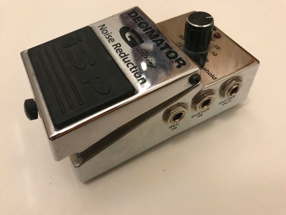 ISP Technologies Decimator G-String Noise Reduction Pedal 2010s - Chrome