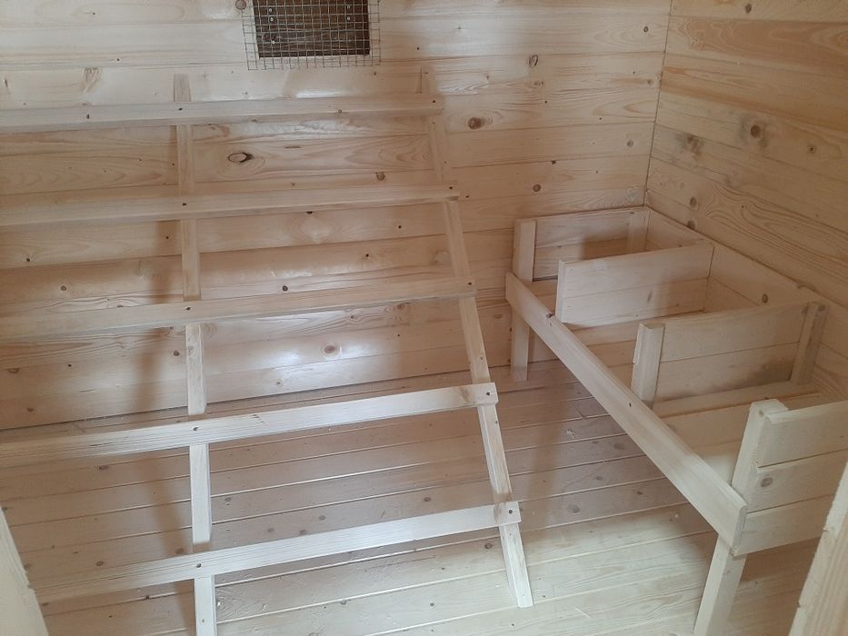 Kurnik dla kur drewniany