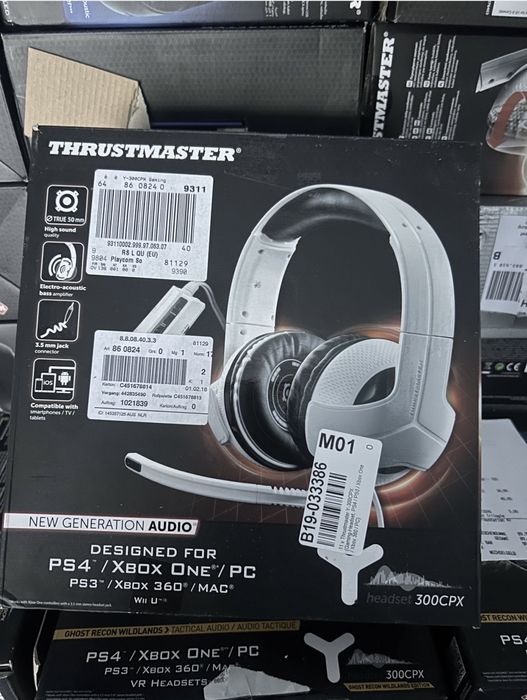 Słuchawki do gier pc ps3 ps4 xbox Trustmaster hurt 102 sztuki