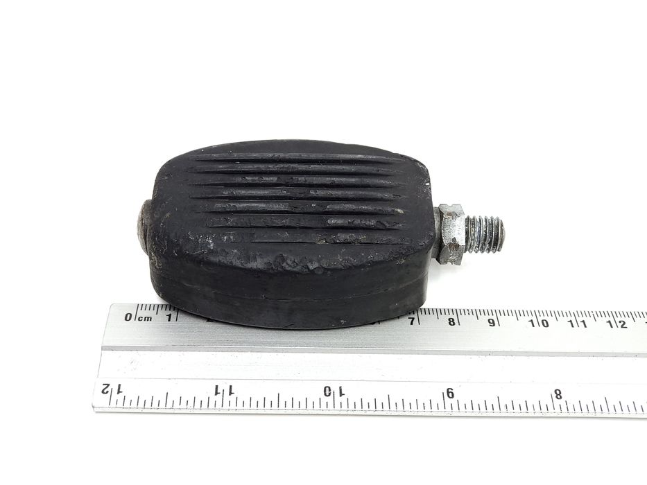 Lewy pedał gumowy ZZR Romet Bobo Żabka Diksi PRL dziecięce rowerki