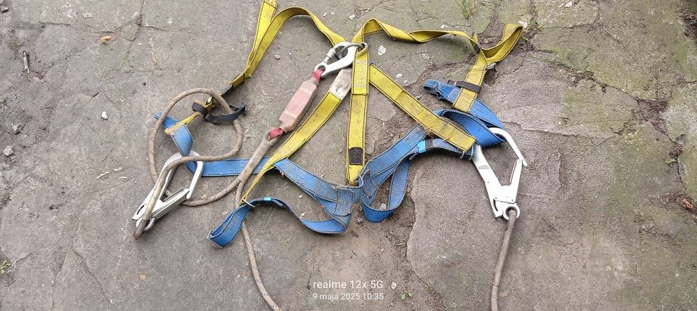 Szelki bezpieczeństwa na wysokośc