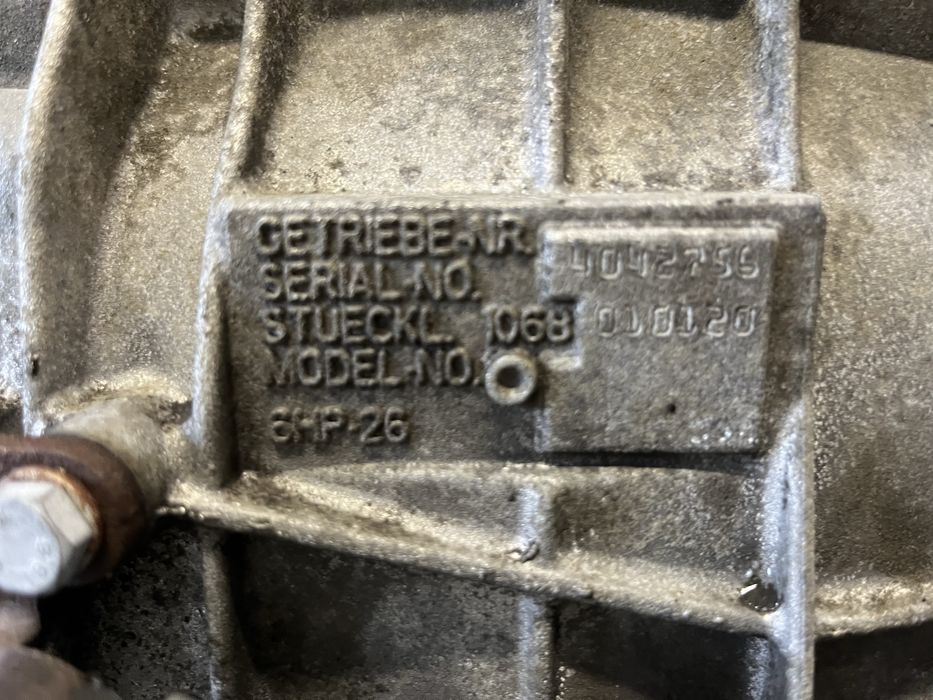 Skrzynia biegow bmw e60 e61 6hp26 m57d30 535d 272km biturbo kluczyk