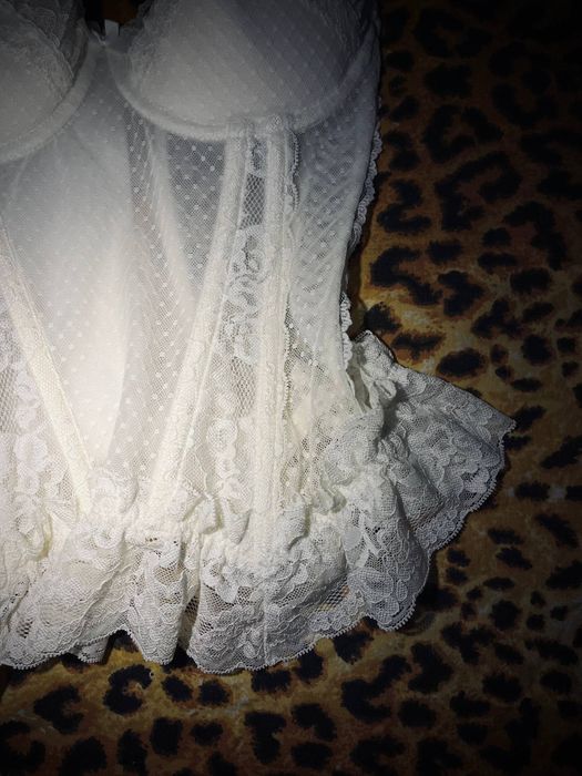 Lace corset top S