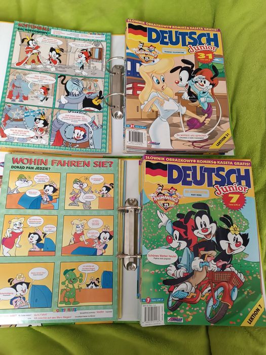 Deutsch junior 53 numery z kasetami