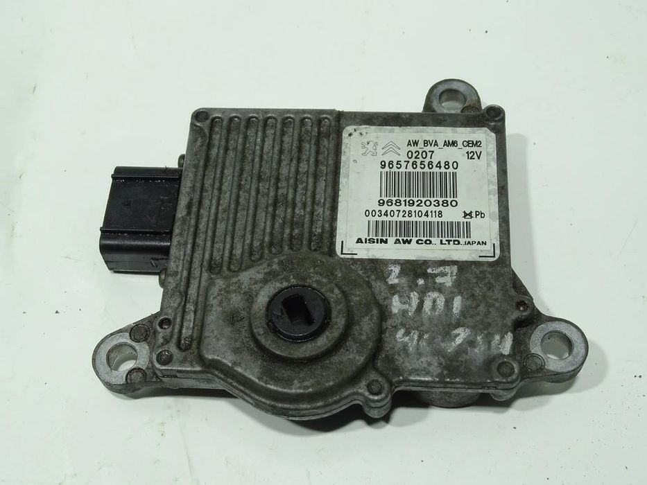 moduł sterownik skrzyni biegów 9657656480 peugeot 407 f-vat