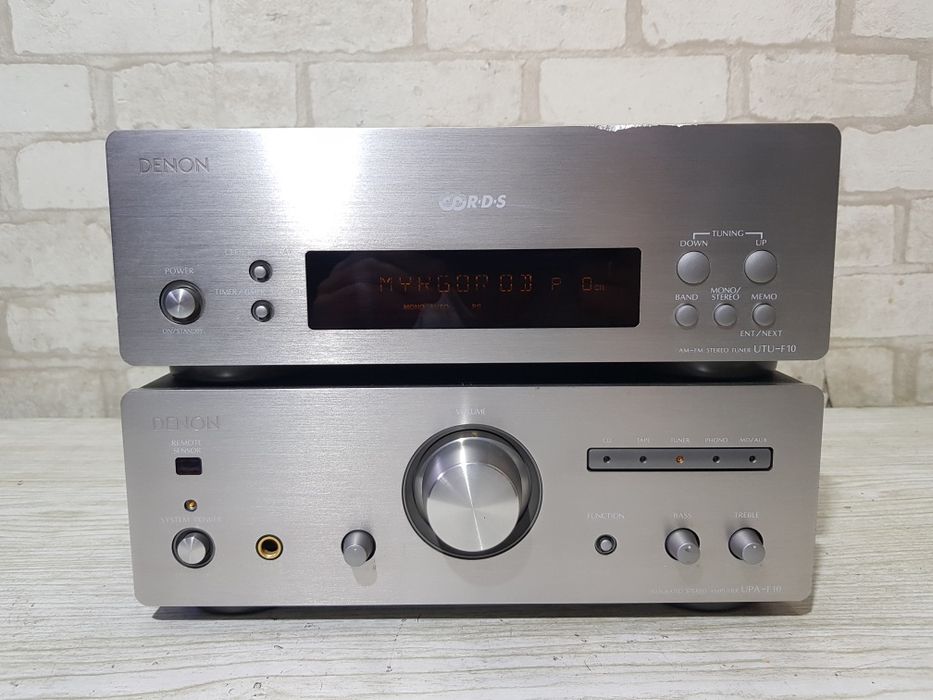 Стерео підсилювач/тюнер Denon UPA F10 2×55Вт б/у з Німеччини