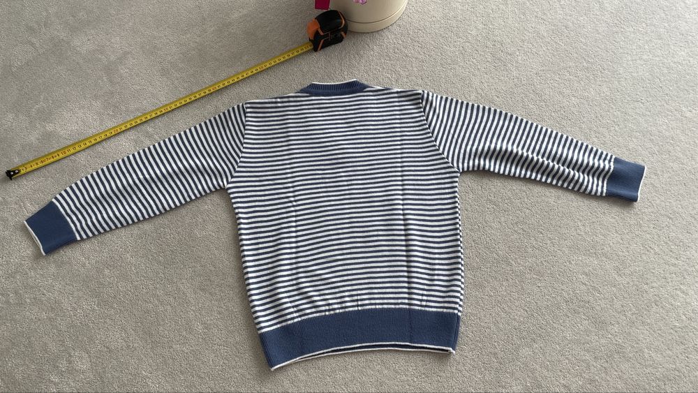 Sweter sweterek Polo 128 paski