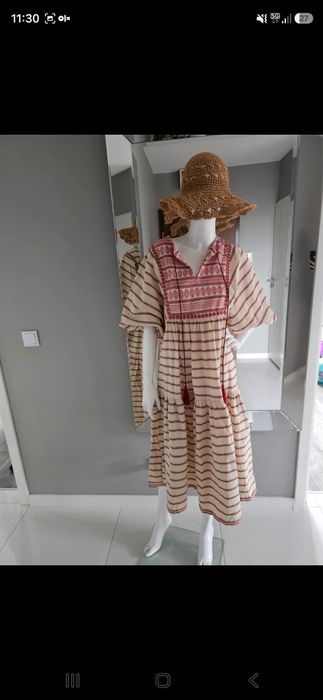 Sukienka boho, Mango  rozm. S