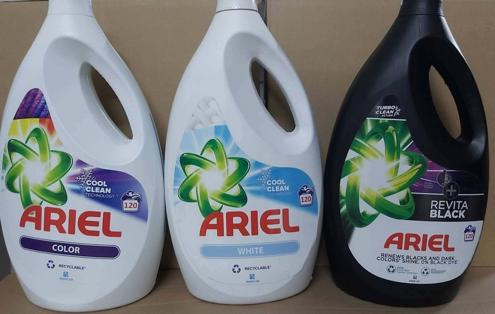 Żel do prania Ariel lub Persil