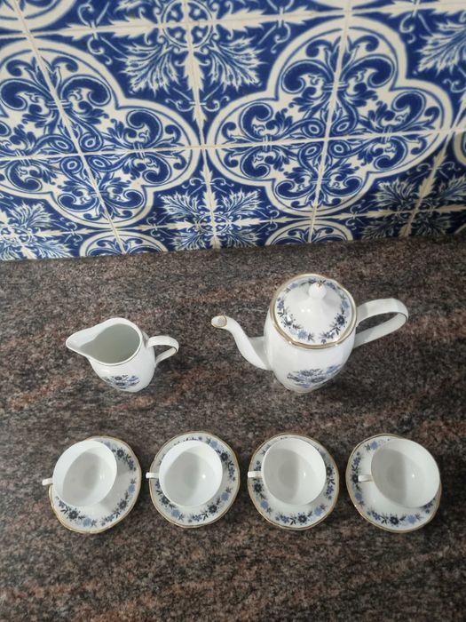 Serviço Chá/café novo da Vista Alegre