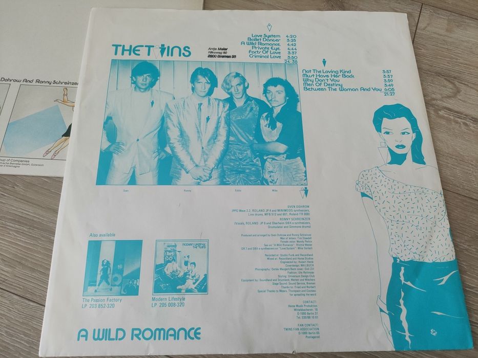 The Twins – A Wild Romance winyl