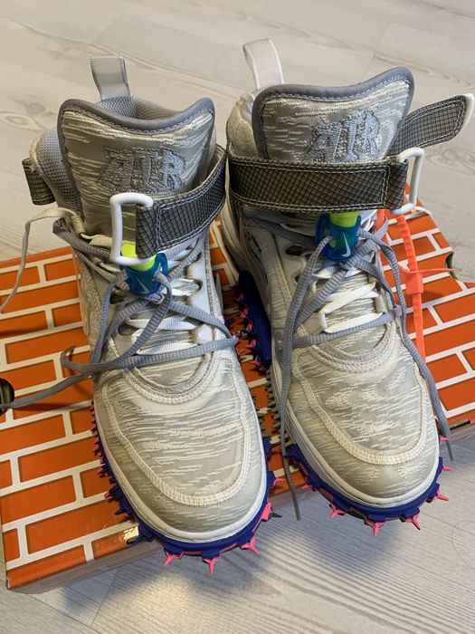 Кросівки Nike air force off white mid white drip swag