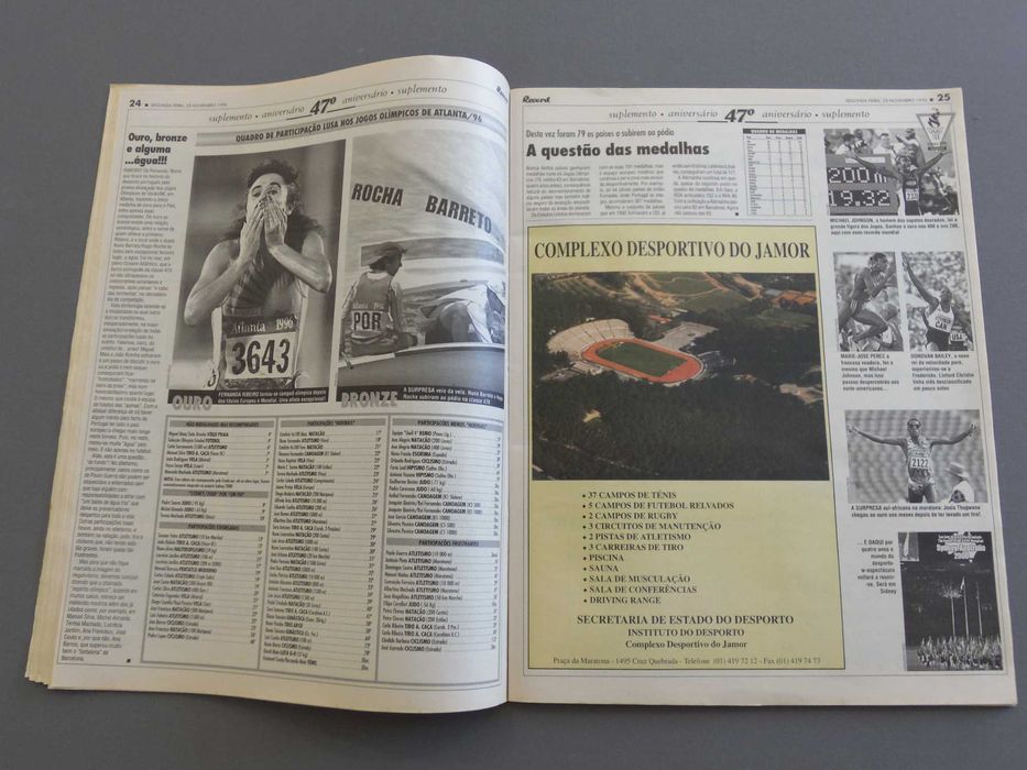 Suplemento Record 1996 Os Nossos Eleitos